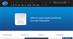 Desktop Screenshot of eplehuset.no