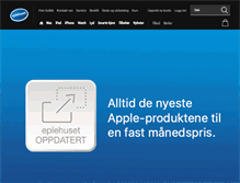 Tablet Screenshot of eplehuset.no